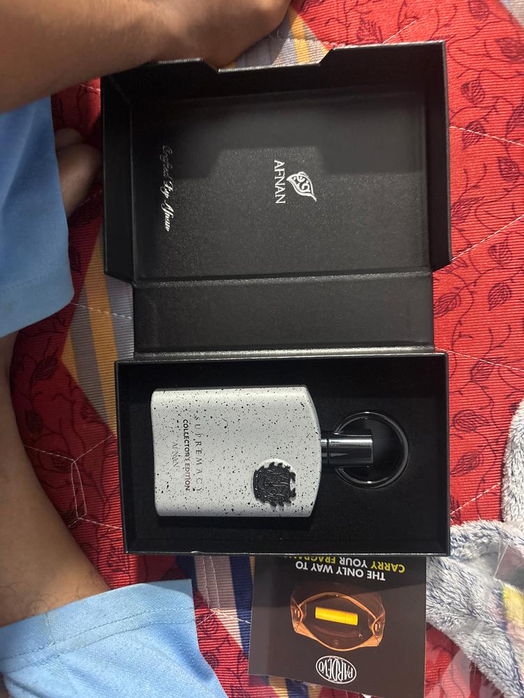 Afnan Supremacy Collectors Edition Eau de Parfum for Men - Customer Photo From syed Maaz