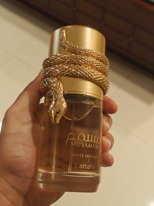 Lattafa Musamam White Intense Eau de Parfum for Unisex - Customer Photo From Aswathi Pillai