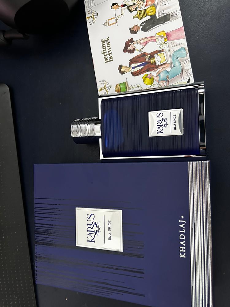 Khadlaj Karus Blu Spice Eau de Parfum for Men - Customer Photo From Harsh