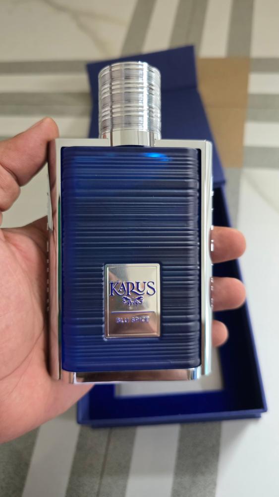 Khadlaj Karus Blu Spice Eau de Parfum for Men - Customer Photo From Vikram Singh