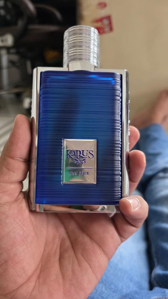 Khadlaj Karus Blu Spice Eau de Parfum for Men - Customer Photo From Vikram Singh