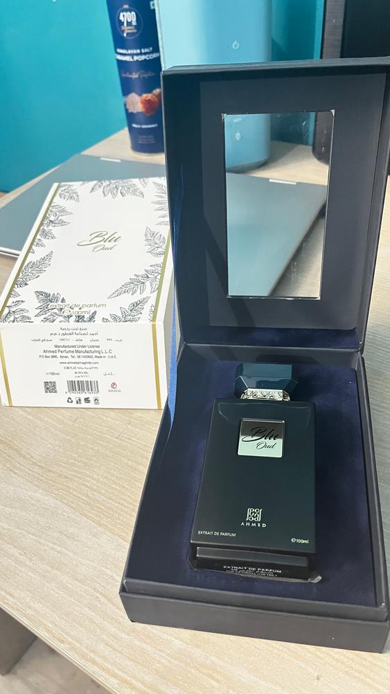 Ahmed al Maghribi Blu Oud Eau de Parfum for Men - Customer Photo From Ash A