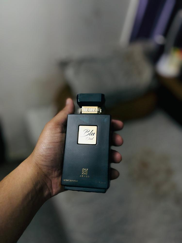 Ahmed al Maghribi Blu Oud Eau de Parfum for Men - Customer Photo From Dr. Mayank Mishra