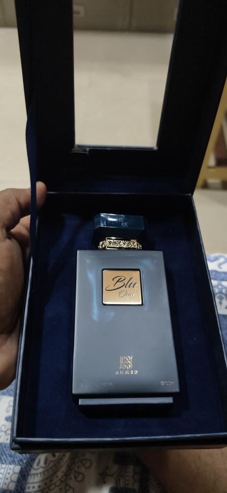 Ahmed al Maghribi Blu Oud Eau de Parfum for Men - Customer Photo From jitendra patil