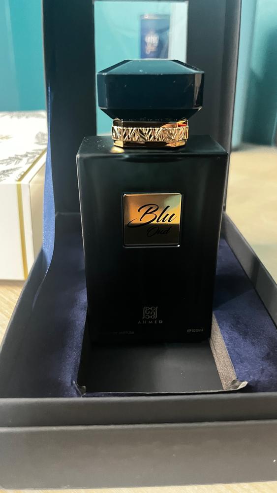 Ahmed al Maghribi Blu Oud Eau de Parfum for Men - Customer Photo From Ash A