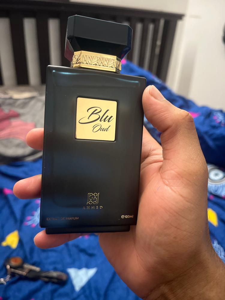 Ahmed al Maghribi Blu Oud Eau de Parfum for Men - Customer Photo From ABHILASH C.P