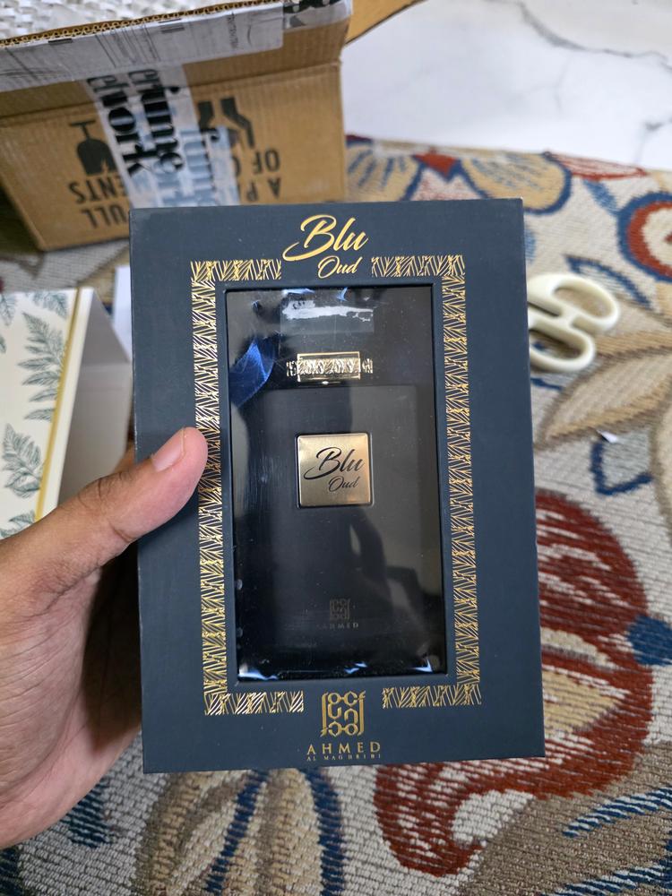 Ahmed al Maghribi Blu Oud Eau de Parfum for Men - Customer Photo From Akshay Kishore