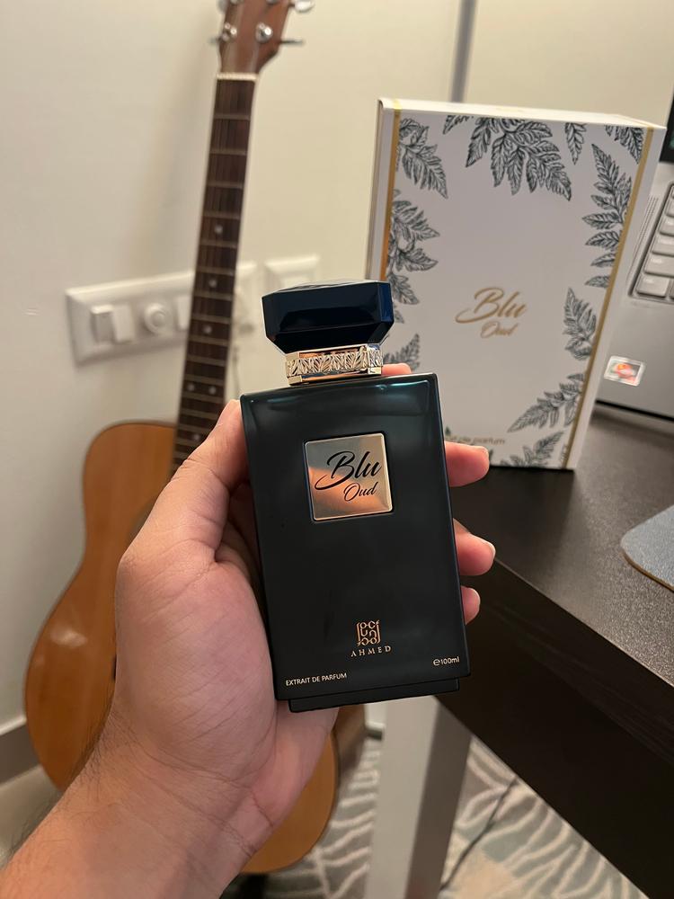 Ahmed al Maghribi Blu Oud Eau de Parfum for Men - Customer Photo From Ankush Chaudhary