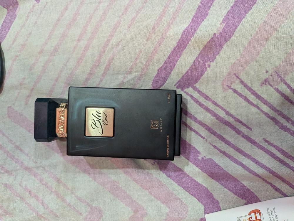 Ahmed al Maghribi Blu Oud Eau de Parfum for Men - Customer Photo From Shubham