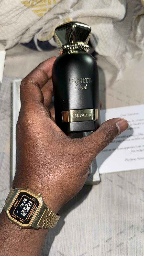 Ahmed Al Maghribi Ignite Oud Eau de Parfum for Men - Customer Photo From Sai Vishnu 