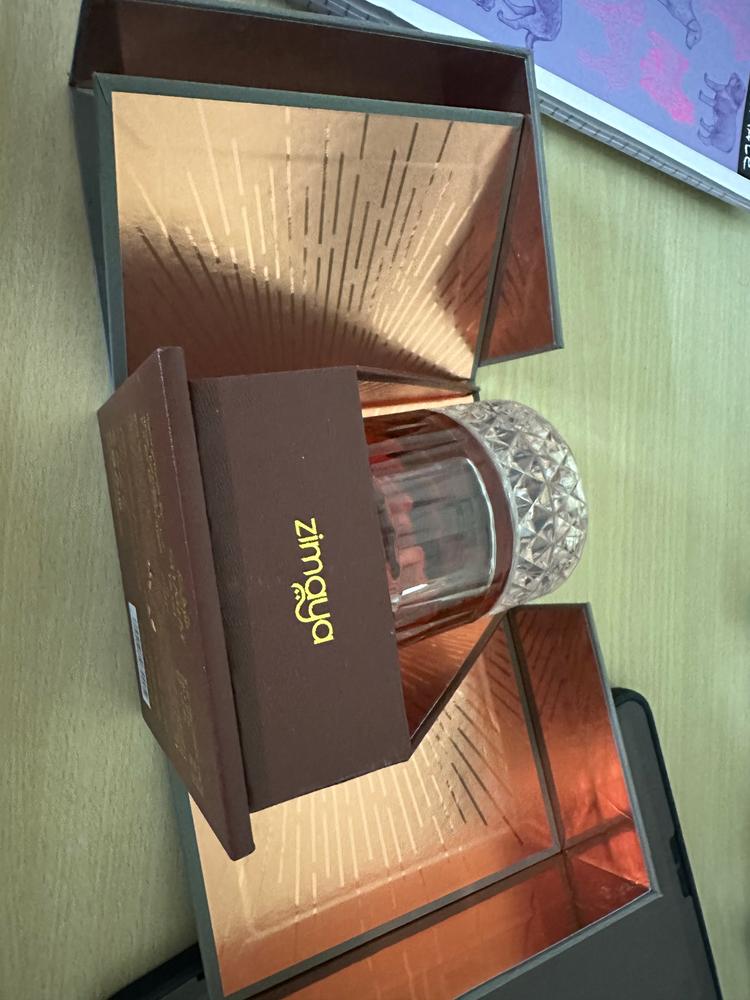 Zimaya Sharaf Blend Eau de Parfum for Unisex - Customer Photo From Ashwin Jaishankar
