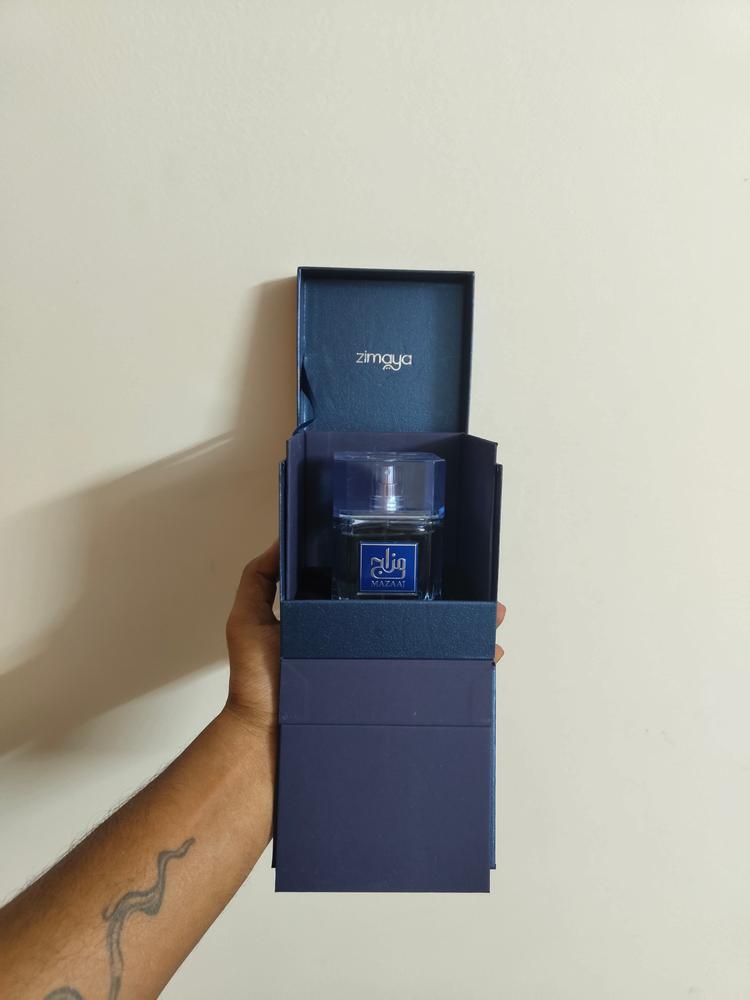 Zimaya Mazaaj Infused Eau de Parfum for Men - Customer Photo From Pranav Manikandan