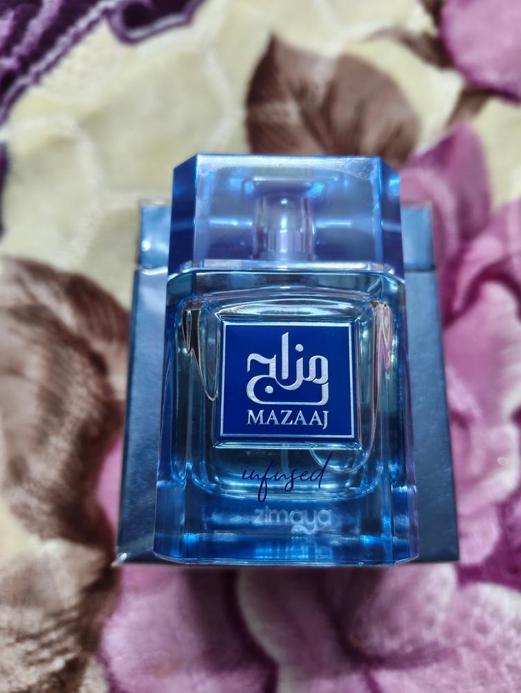 Zimaya Mazaaj Infused Eau de Parfum for Men - Customer Photo From Hafiz Khan