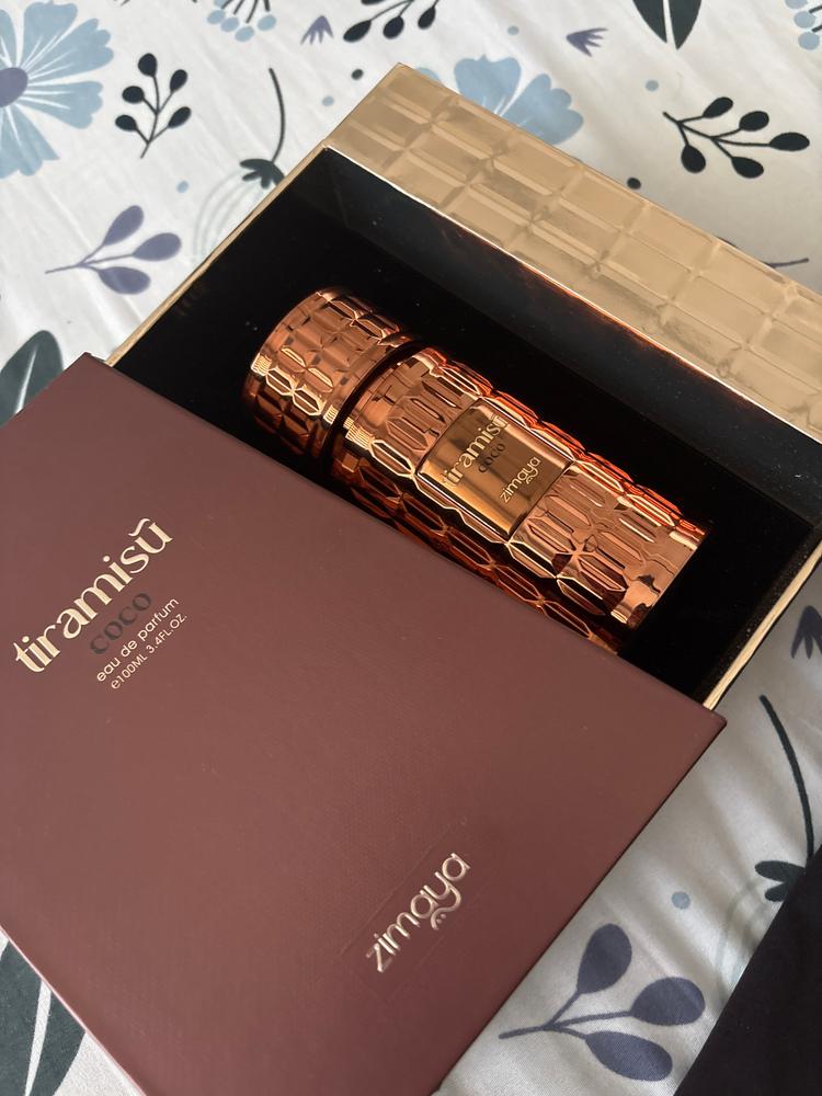 Zimaya Tiramisu Coco Eau de Parfum for Unisex - Customer Photo From Chahhat