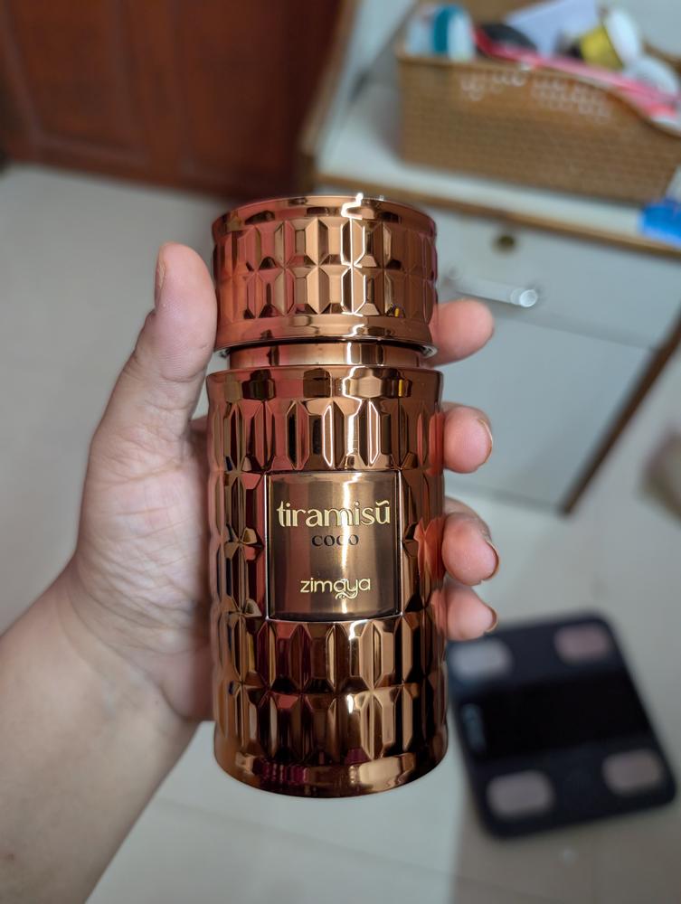Zimaya Tiramisu Coco Eau de Parfum for Unisex - Customer Photo From Shwambhavi Bandodkar