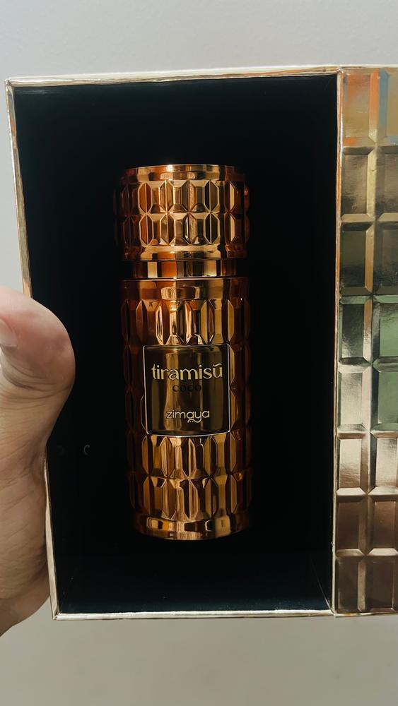 Zimaya Tiramisu Coco Eau de Parfum for Unisex - Customer Photo From Rishab Arora