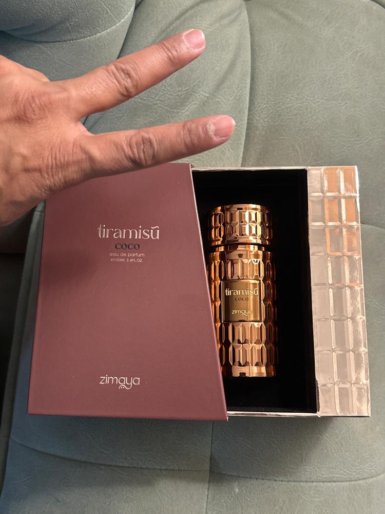 Zimaya Tiramisu Coco Eau de Parfum for Unisex - Customer Photo From Tanzil