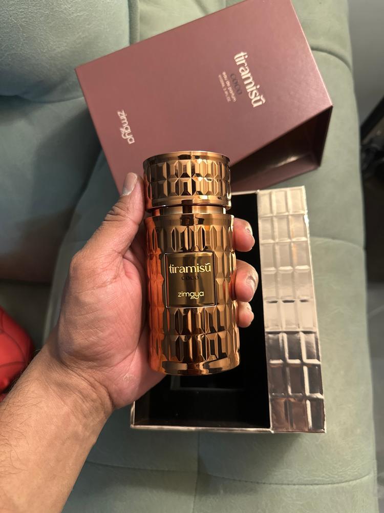 Zimaya Tiramisu Coco Eau de Parfum for Unisex - Customer Photo From Tanzil