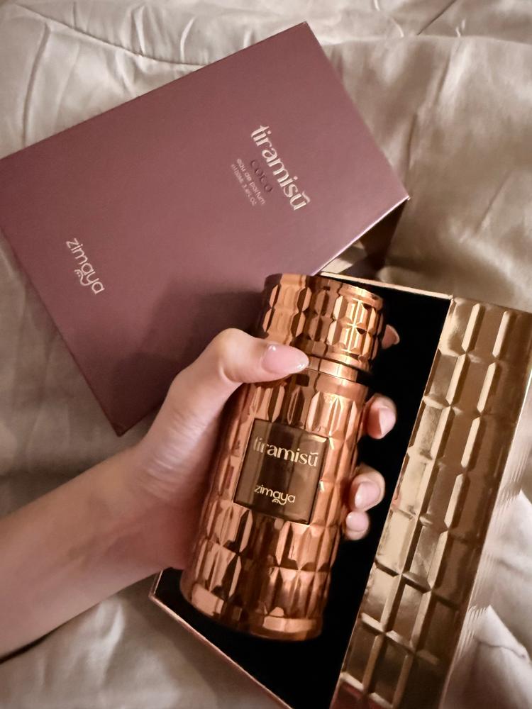 Zimaya Tiramisu Coco Eau de Parfum for Unisex - Customer Photo From Sadia Ali