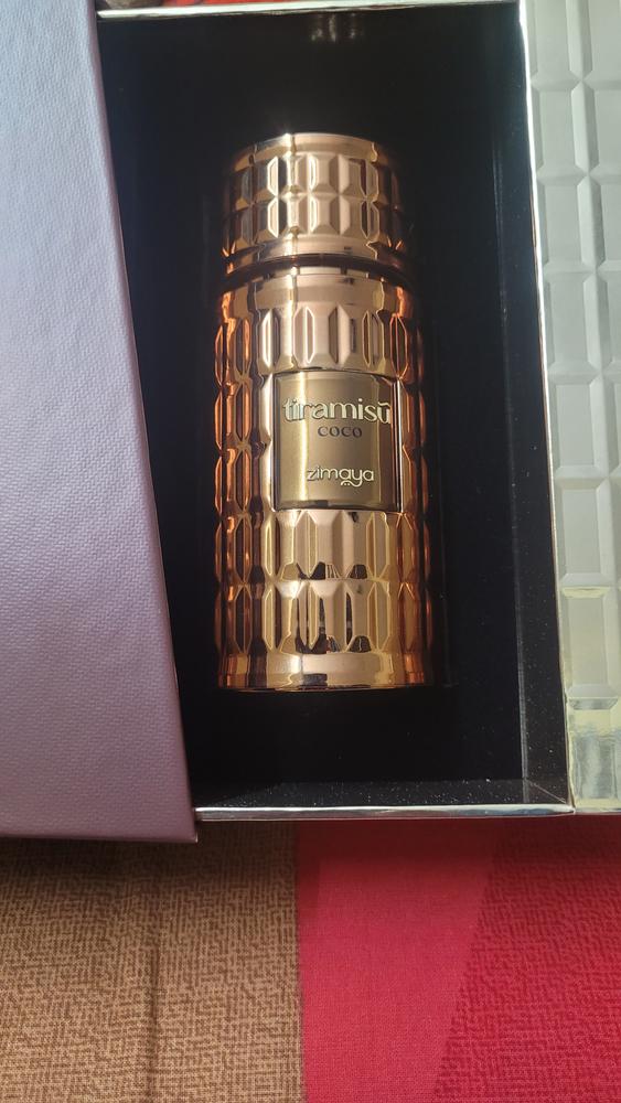 Zimaya Tiramisu Coco Eau de Parfum for Unisex - Customer Photo From Aditya