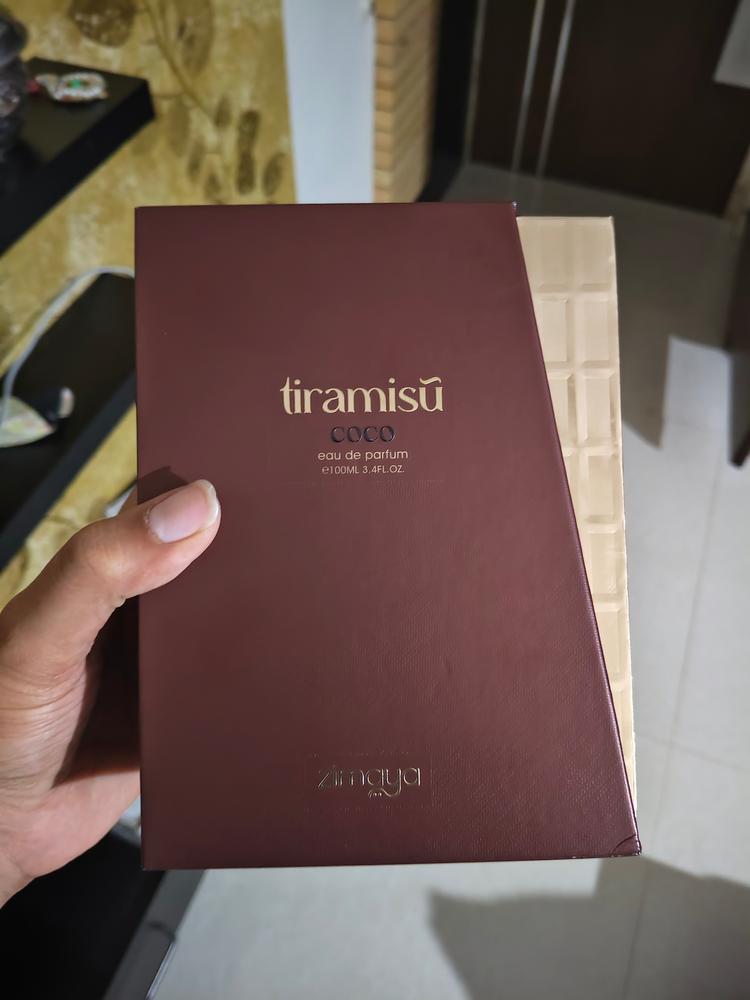 Zimaya Tiramisu Coco Eau de Parfum for Unisex - Customer Photo From Jk