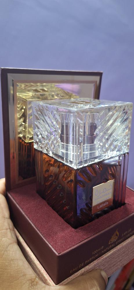 Lattafa Khamrah Dukhan Eau de Parfum for Men - Customer Photo From Abhiram Valiath Kurup