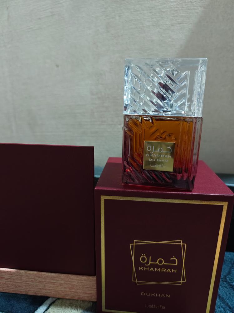 Lattafa Khamrah Dukhan Eau de Parfum for Men - Customer Photo From Darvin Jude
