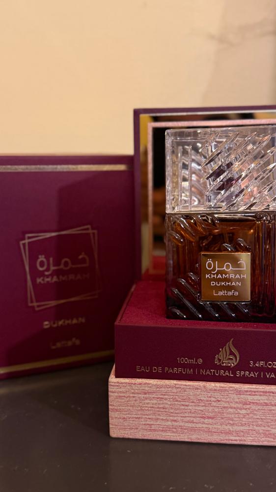 Lattafa Khamrah Dukhan Eau de Parfum for Men - Customer Photo From Hadi