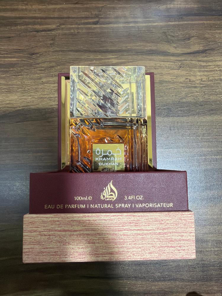 Lattafa Khamrah Dukhan Eau de Parfum for Men - Customer Photo From Dibyanshu Panda