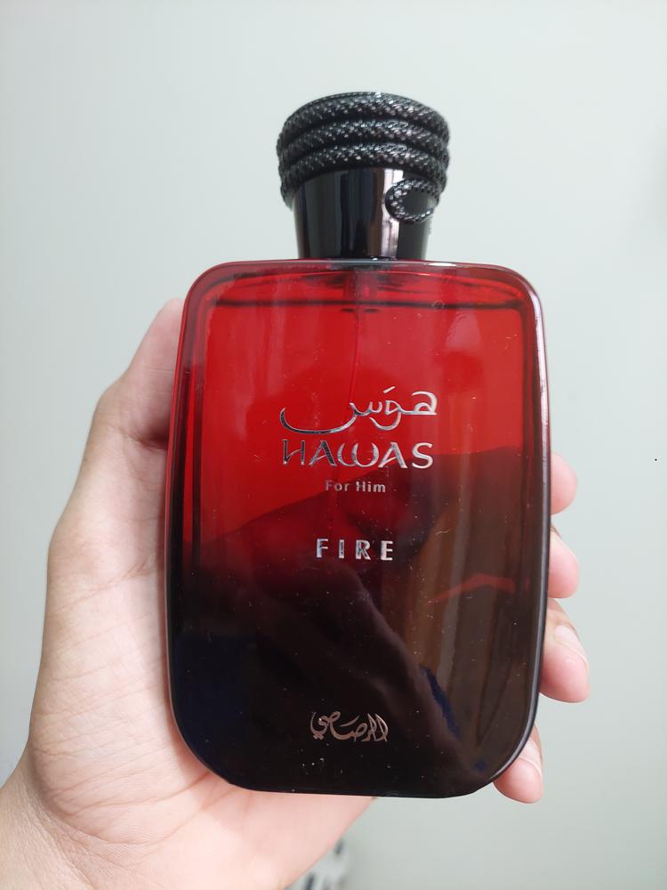 Rasasi Hawas Fire Eau de Parfum for Men - Customer Photo From Eeshan