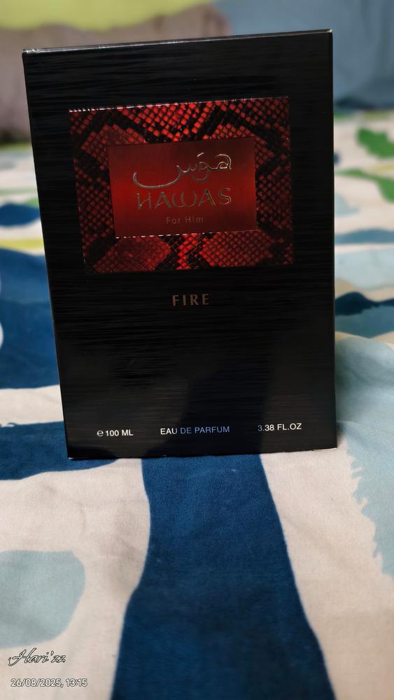Rasasi Hawas Fire Eau de Parfum for Men - Customer Photo From Harikrishnan U K