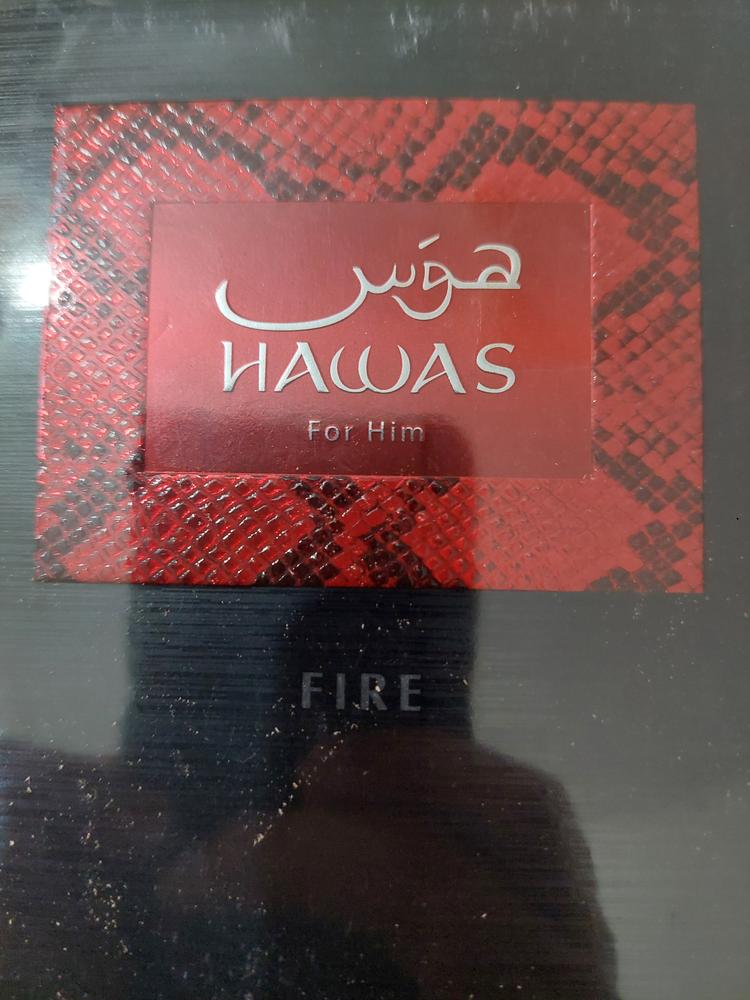Rasasi Hawas Fire Eau de Parfum for Men - Customer Photo From Eeshan