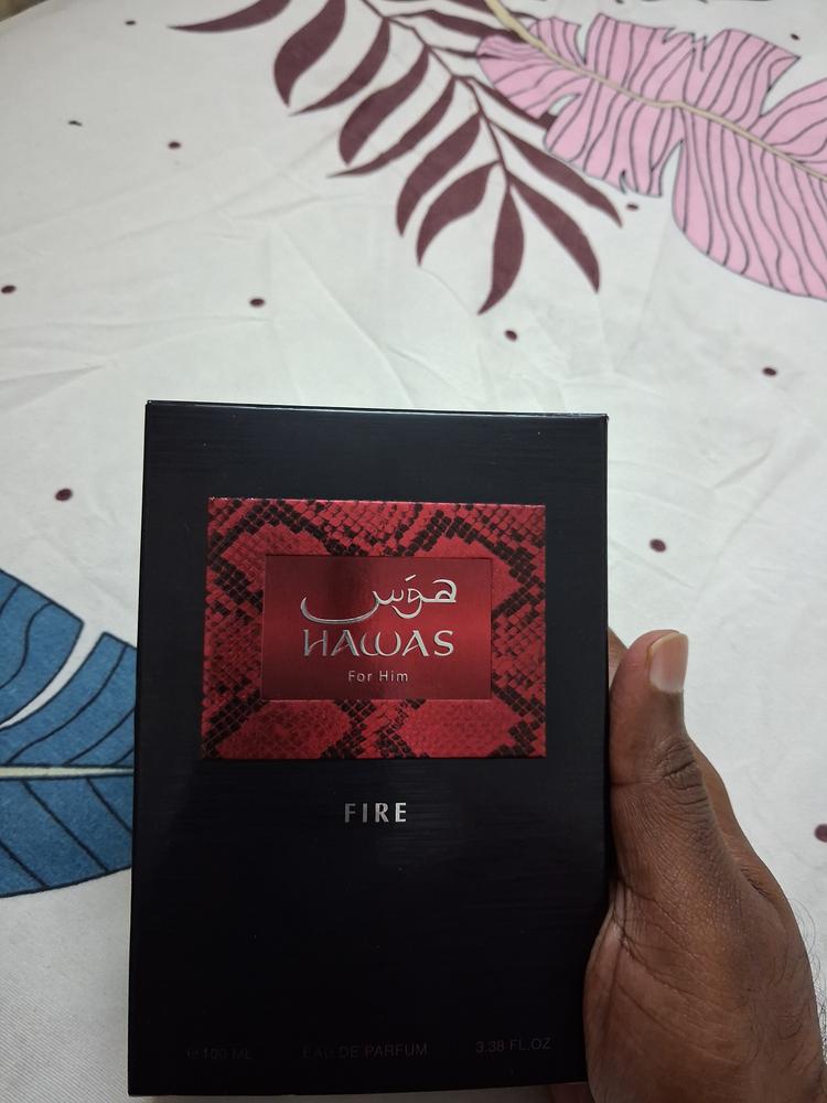 Rasasi Hawas Fire Eau de Parfum for Men - Customer Photo From Alok