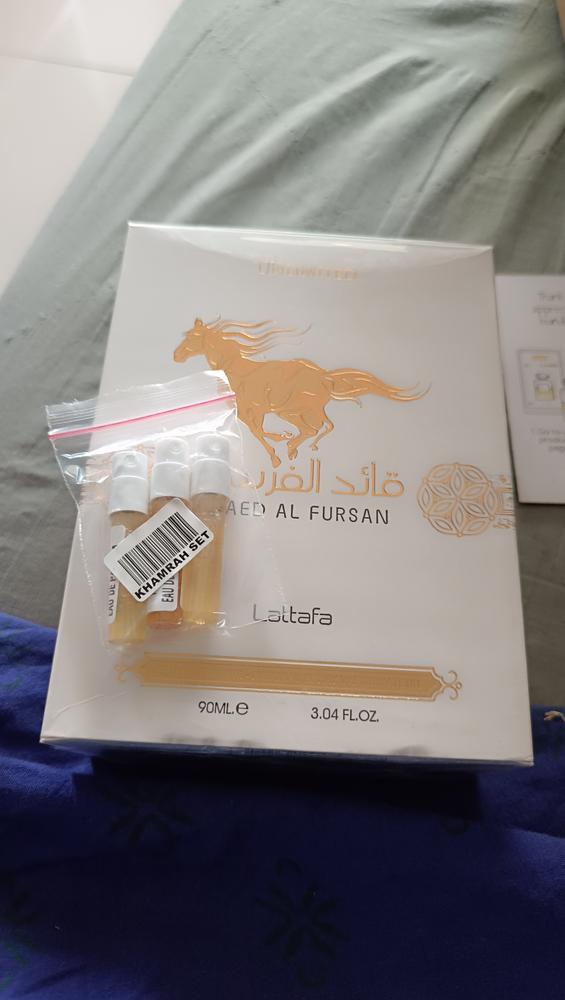 Lattafa Qaaed Al Fursan Unlimited Eau de Parfum for Women - Customer Photo From Romana