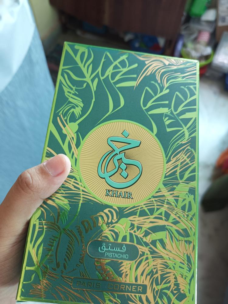 Paris Corner Khair Pistachio Eau de Parfum for Women - Customer Photo From Devanshi Banerjee 