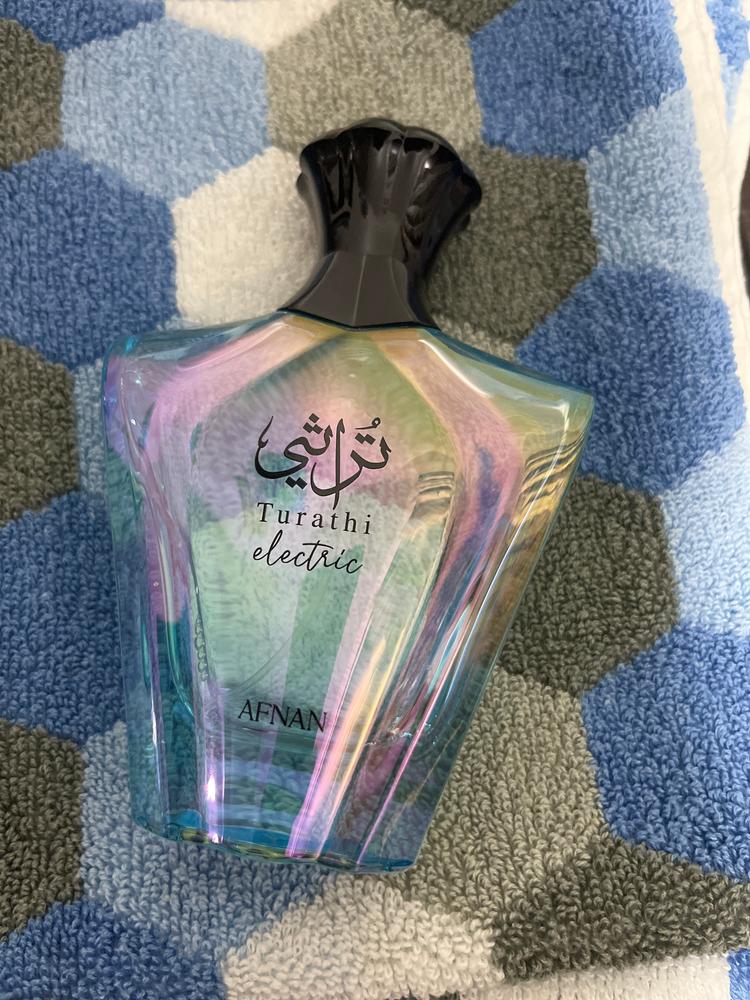 Afnan Turathi Electric Eau de Parfum for Men - Customer Photo From Sahil