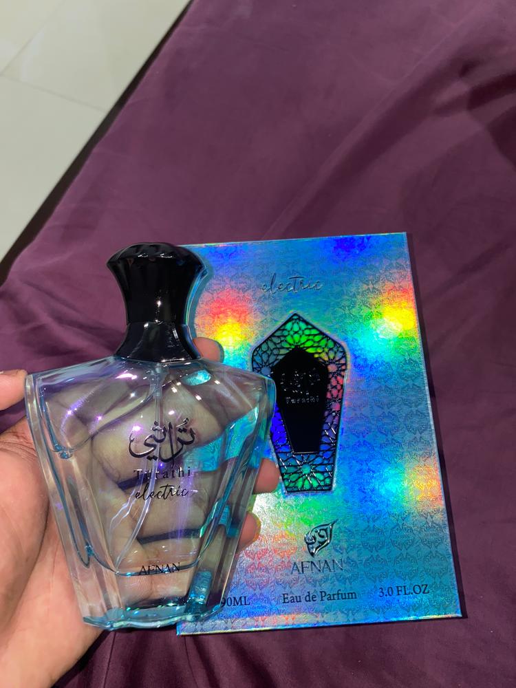 Afnan Turathi Electric Eau de Parfum for Men - Customer Photo From Arsalan 