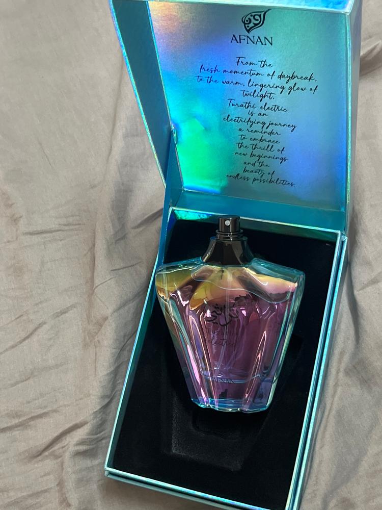Afnan Turathi Electric Eau de Parfum for Men - Customer Photo From Harsh 