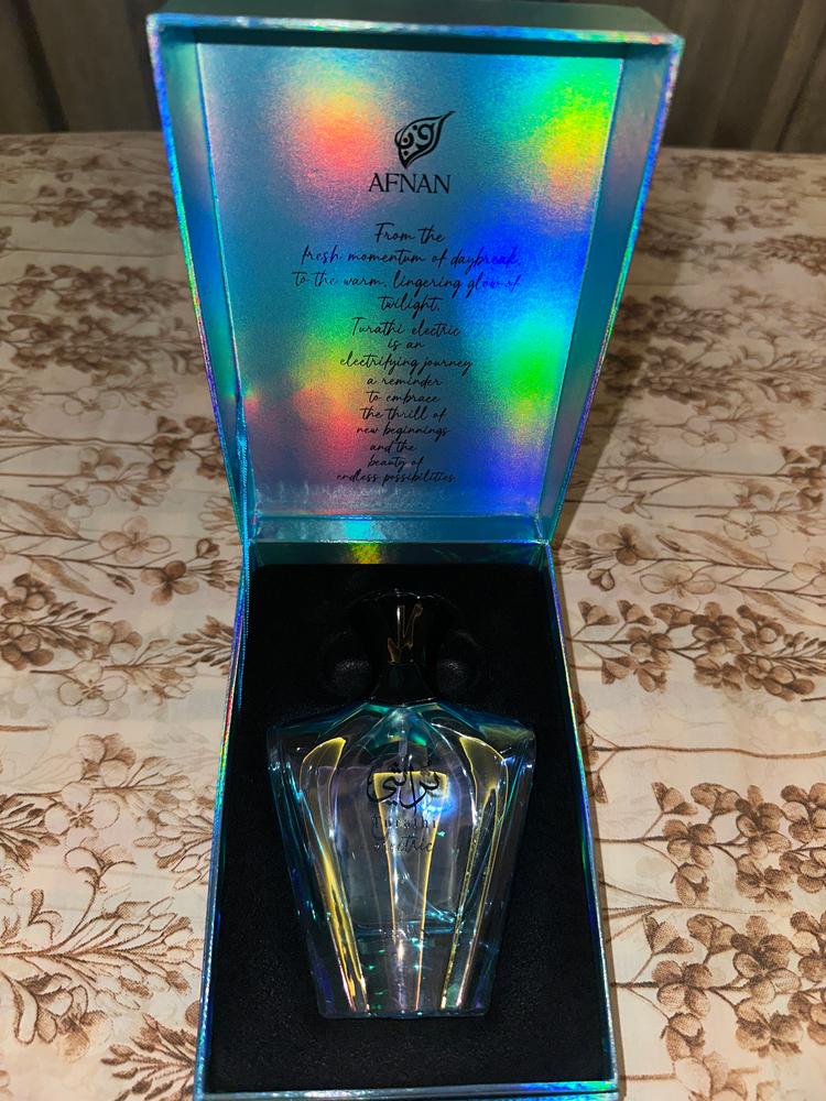 Afnan Turathi Electric Eau de Parfum for Men - Customer Photo From Vy