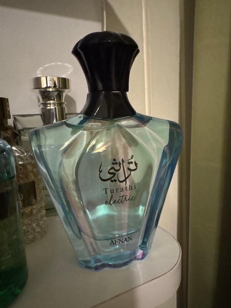 Afnan Turathi Electric Eau de Parfum for Men - Customer Photo From Abhishek Damani