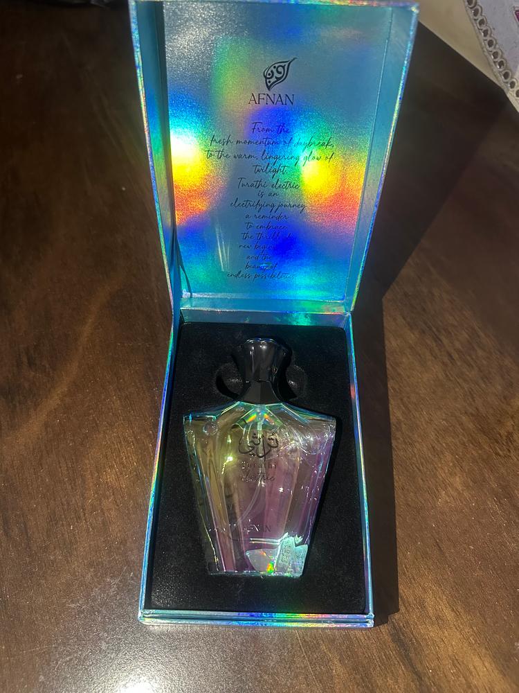 Afnan Turathi Electric Eau de Parfum for Men - Customer Photo From Vaibhav Aywale