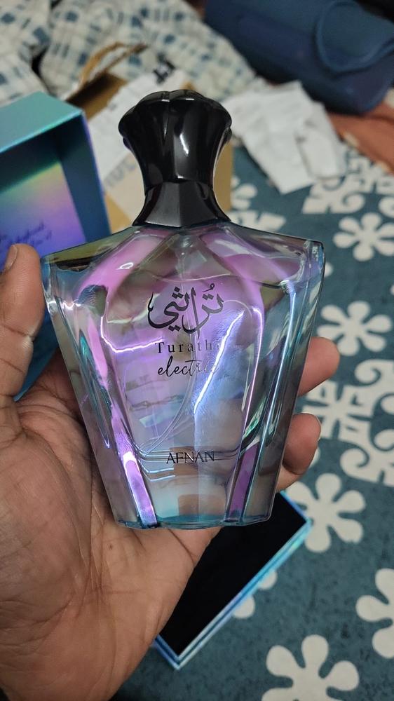 Afnan Turathi Electric Eau de Parfum for Men - Customer Photo From Aman Raizada