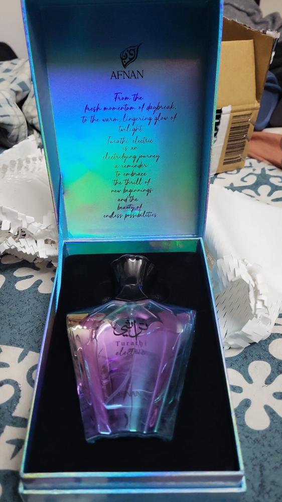 Afnan Turathi Electric Eau de Parfum for Men - Customer Photo From Aman Raizada