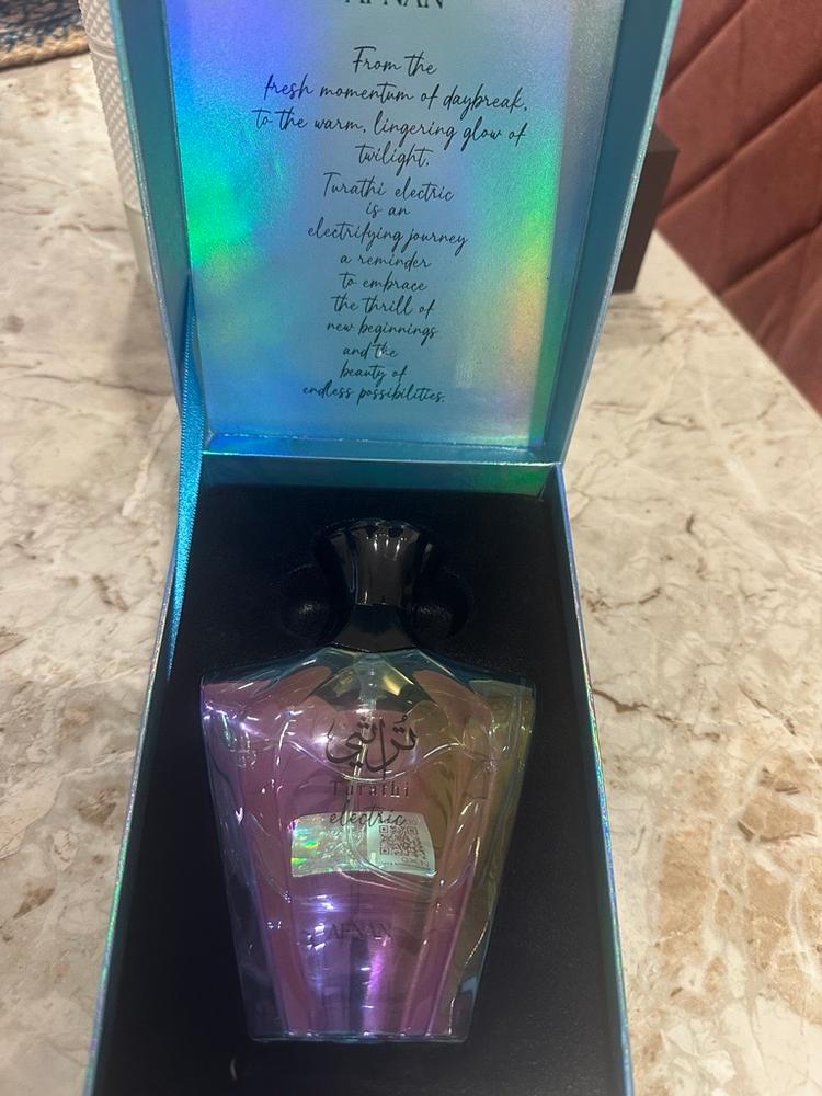 Afnan Turathi Electric Eau de Parfum for Men - Customer Photo From Prateek Patel