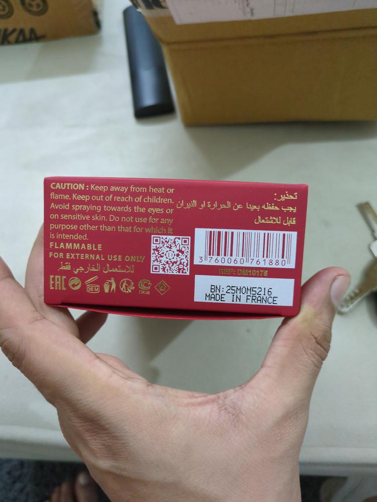 Dumont Nitro Red Eau de Parfum for Men - Customer Photo From Gaurav Arya