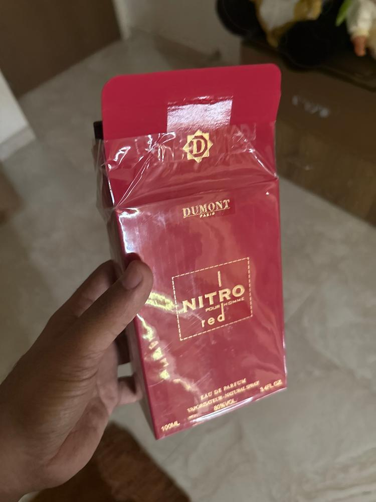 Dumont Nitro Red Eau de Parfum for Men - Customer Photo From Palash Nagori
