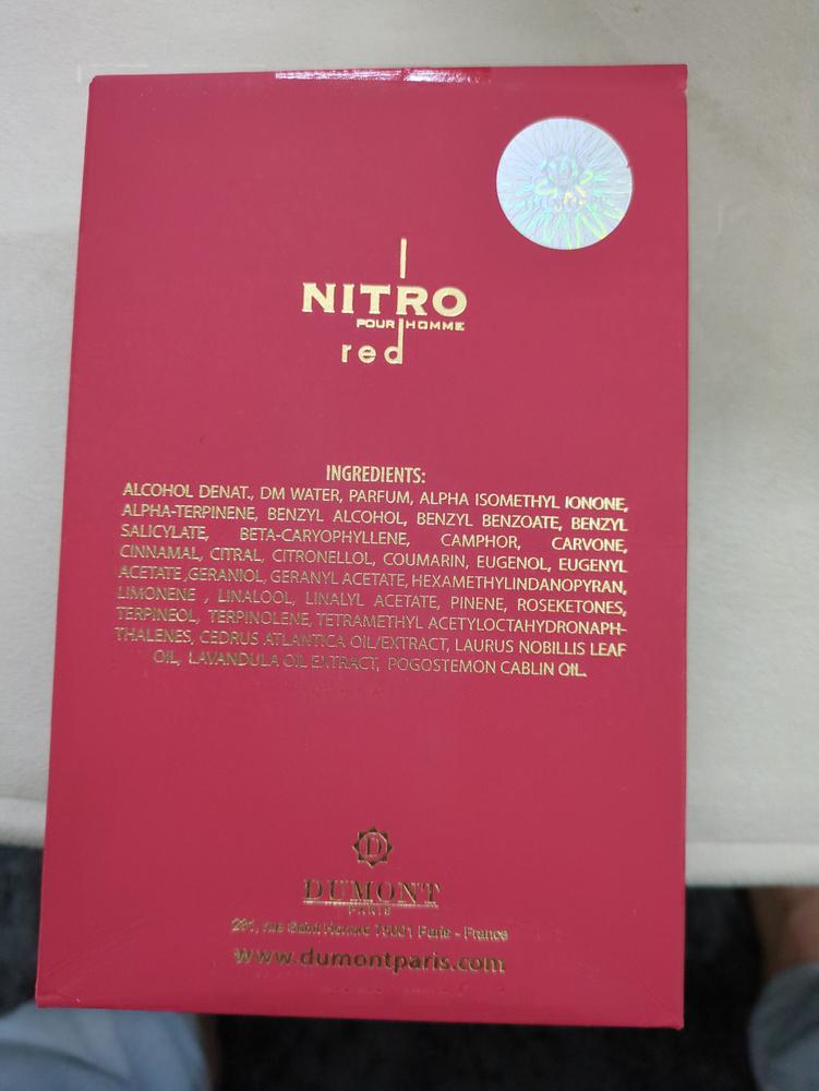 Dumont Nitro Red Eau de Parfum for Men - Customer Photo From Gaurav Arya