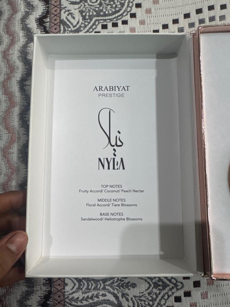 Arabiyat Prestige Nyla Eau de Parfum for Women - Customer Photo From Abdullah Ashraf