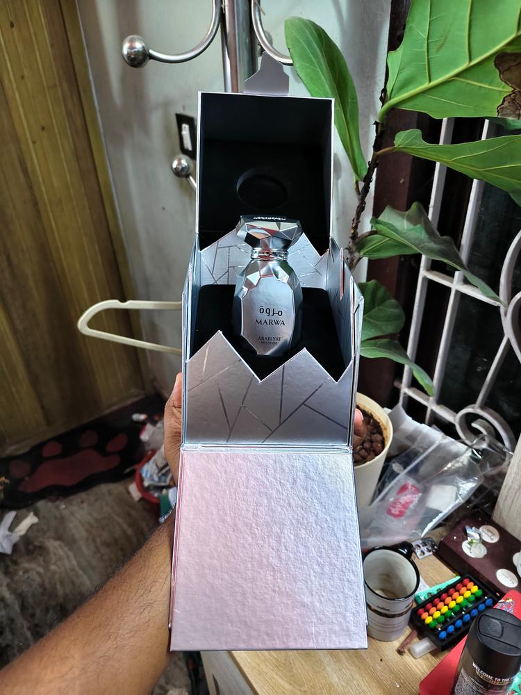 Arabiyat Prestige Marwa Eau de Parfum for Men - Customer Photo From Ayyappan Reghunath