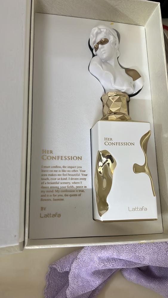 Lattafa Her Confession Eau de Parfum for Women - Customer Photo From Zenobia